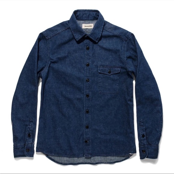 Taylor Stitch Other - Taylor Stitch The Cash Denim Shirt (size 38) Small VGUC